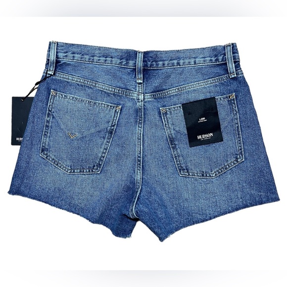 Hudson Lori High Rise Denim Cutoff Short NWT In Wonderwall Sz 29 - Picture 8 of 11